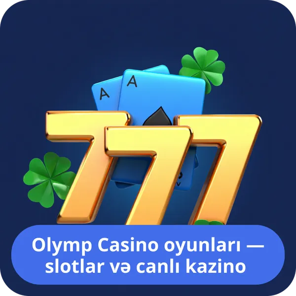 Olymp Casino oyunları — slotlar və canlı kazino